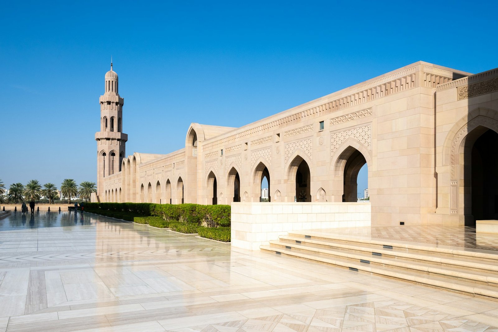 Arcade of Sultan Qaboos Grand Mosque